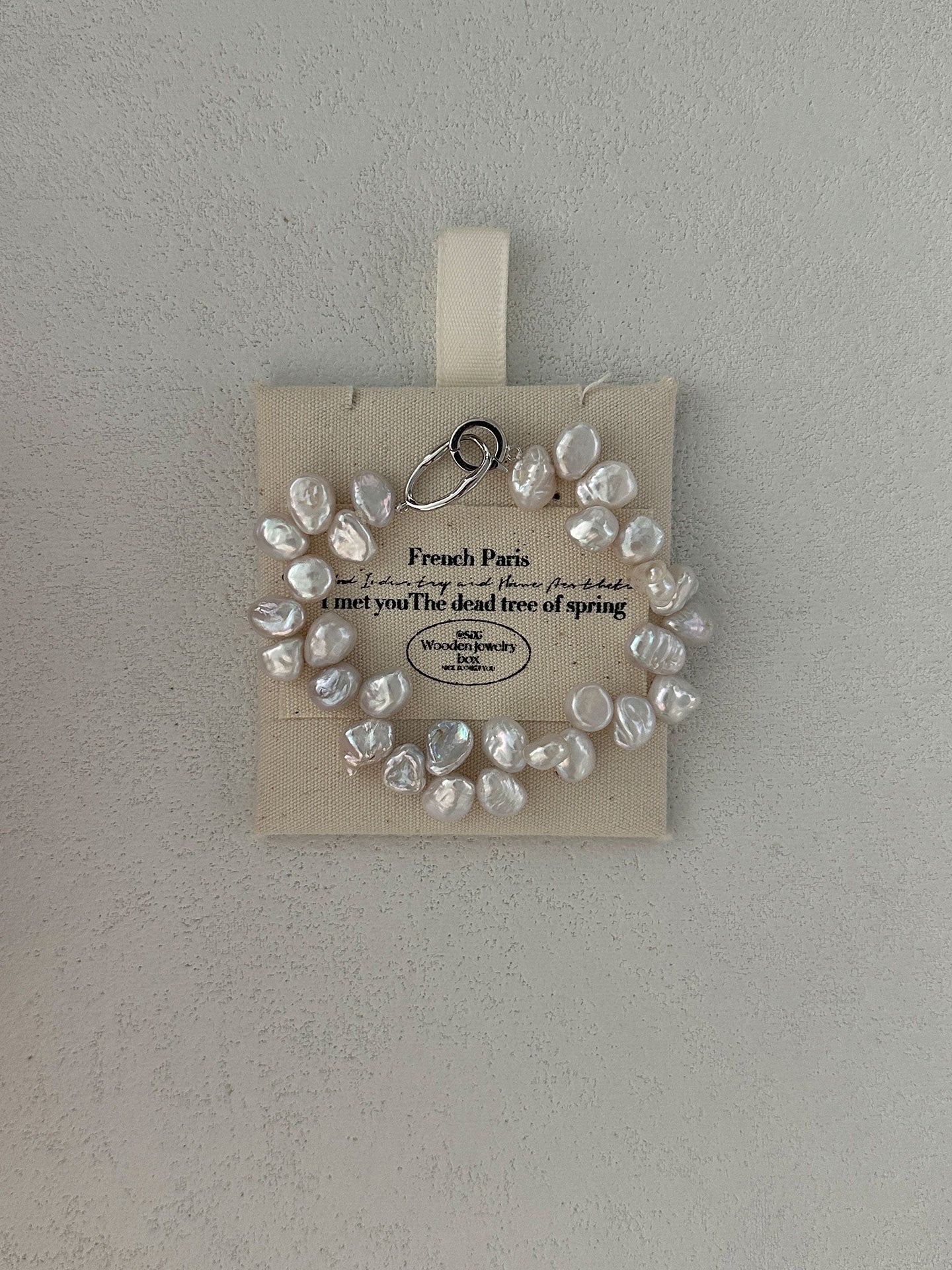 Irregular Keshi Pearl Bracelet
