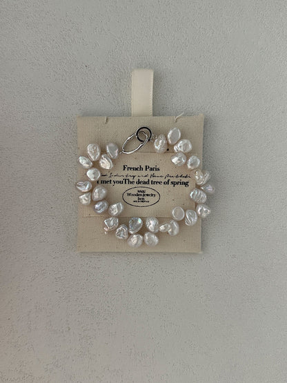 Irregular Keshi Pearl Bracelet