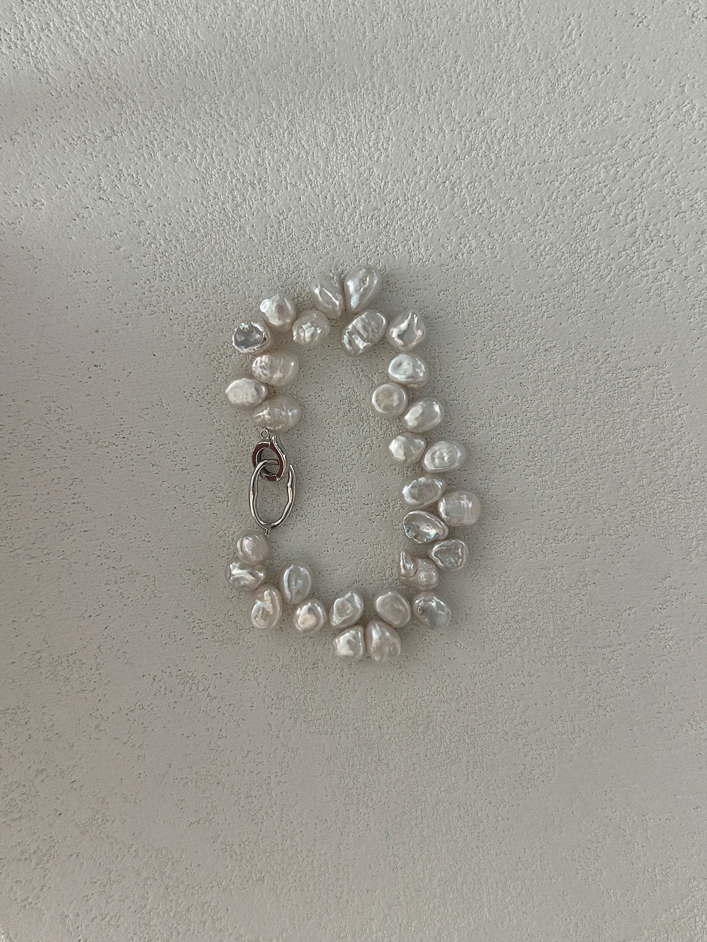 Irregular Keshi Pearl Bracelet